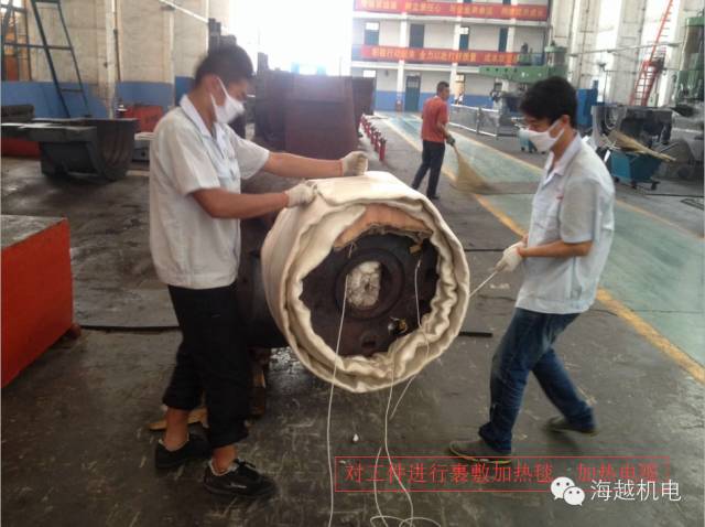 工件加熱技術要求：   三點測溫，實時打印 升溫要求----室溫升至650-680攝氏度，升溫期間保證每小時升溫不超過55度。 保溫要求----650-680攝氏度保溫一小時。 降溫要求----降溫至200攝氏度后自然冷卻，降溫期間保證每小時降溫不超過55度。